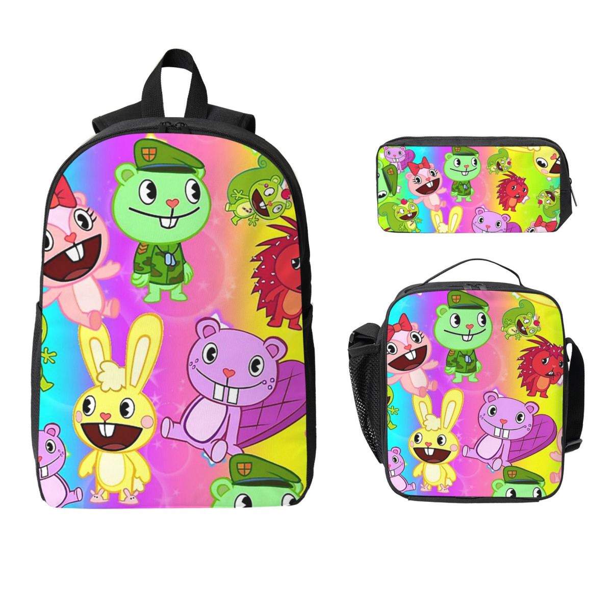 Interior Design Journal - Plecak Happy Tree Friends dla ucznia,