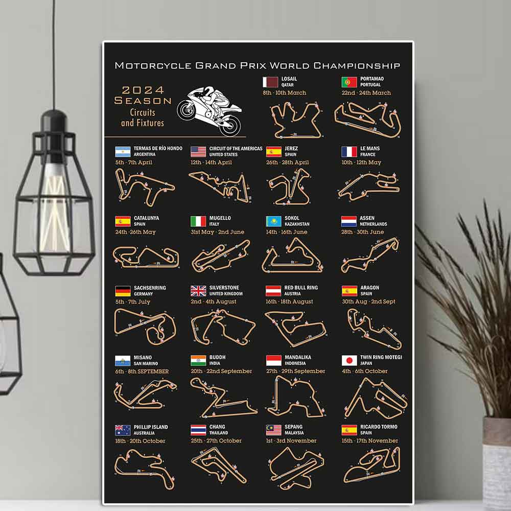 Interior Design Sketch - Sezon 2024 Motocykl Grand Prix Track