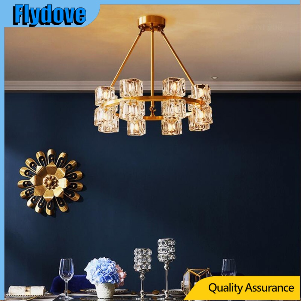 Interior Design Years - Kryształowe lampy wiszące w stylu skandynawskim