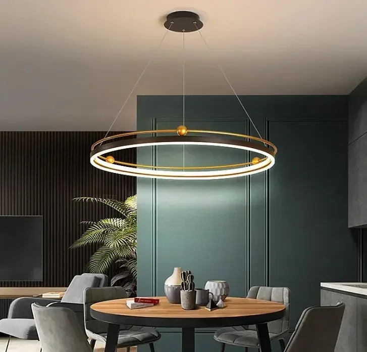 Engineering And Interior Design - Nowoczesne lampy wiszące LED w kształcie