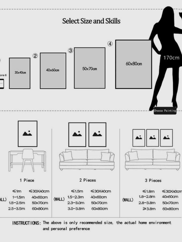 Kolorowy abstrakcyjny obraz ol – Interior Design Sketch recenzja i cena