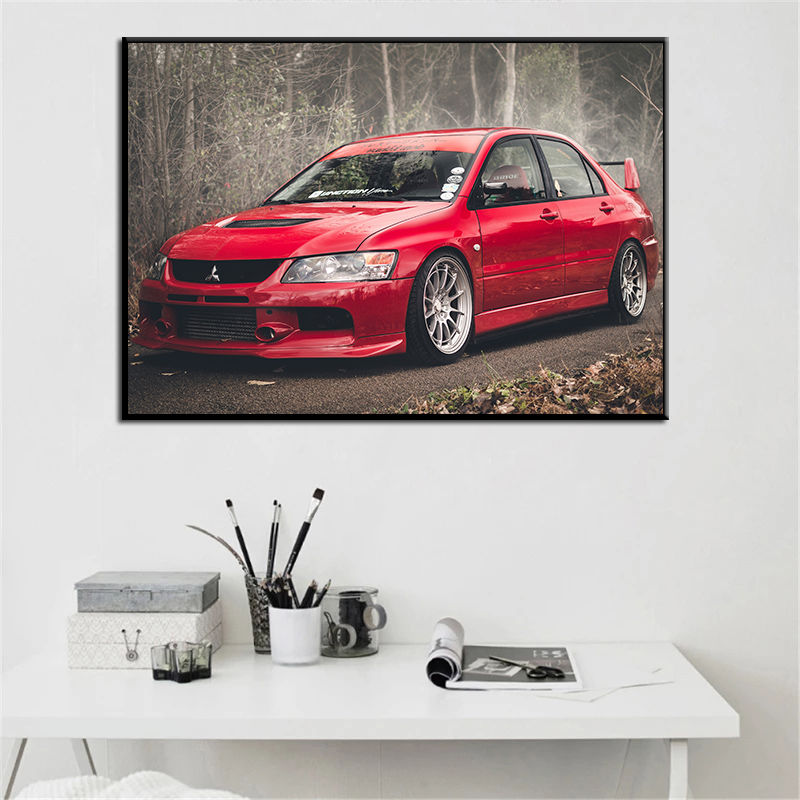 Supersamochód Plakaty Lancer E – Interior Design Sketch recenzja i cena