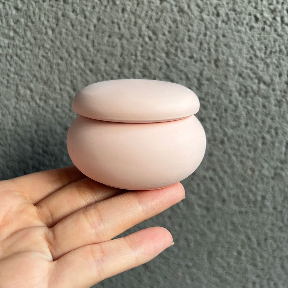 Okrągłe pudełko do przechowywa – Ceramic Candle Vessel recenzja i cena