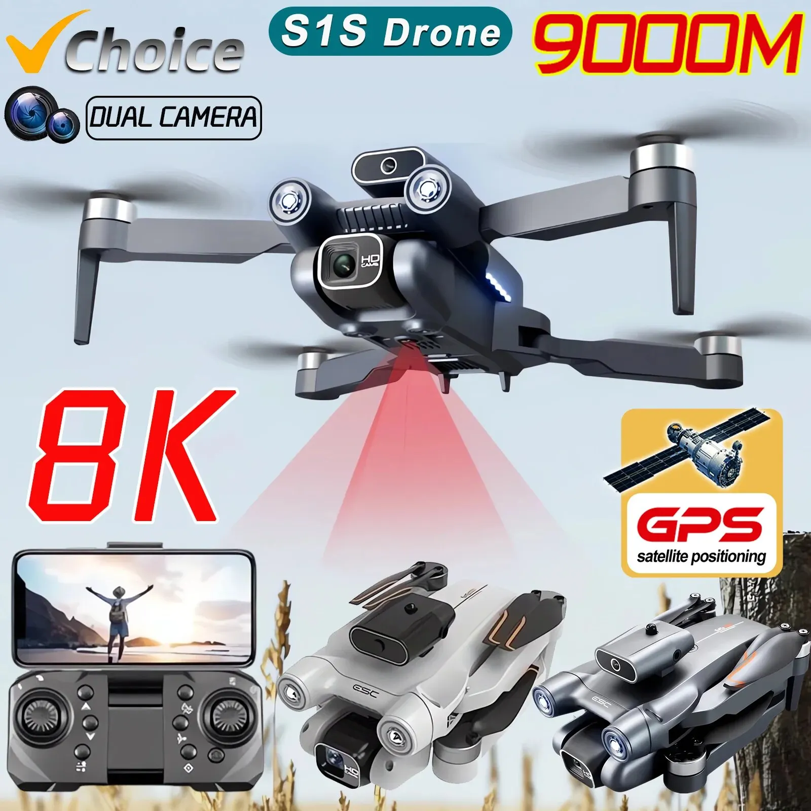 Nowy S1S 5G GPS Drone Camera 8 – Interior Design Game recenzja i cena