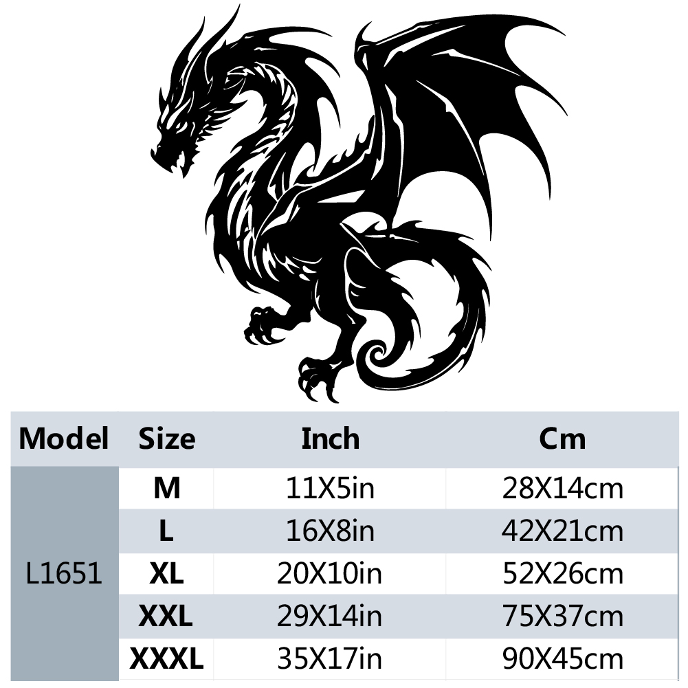 Dragon Wall Decor Wild Dragon  – Interior Design Layout recenzja i cena