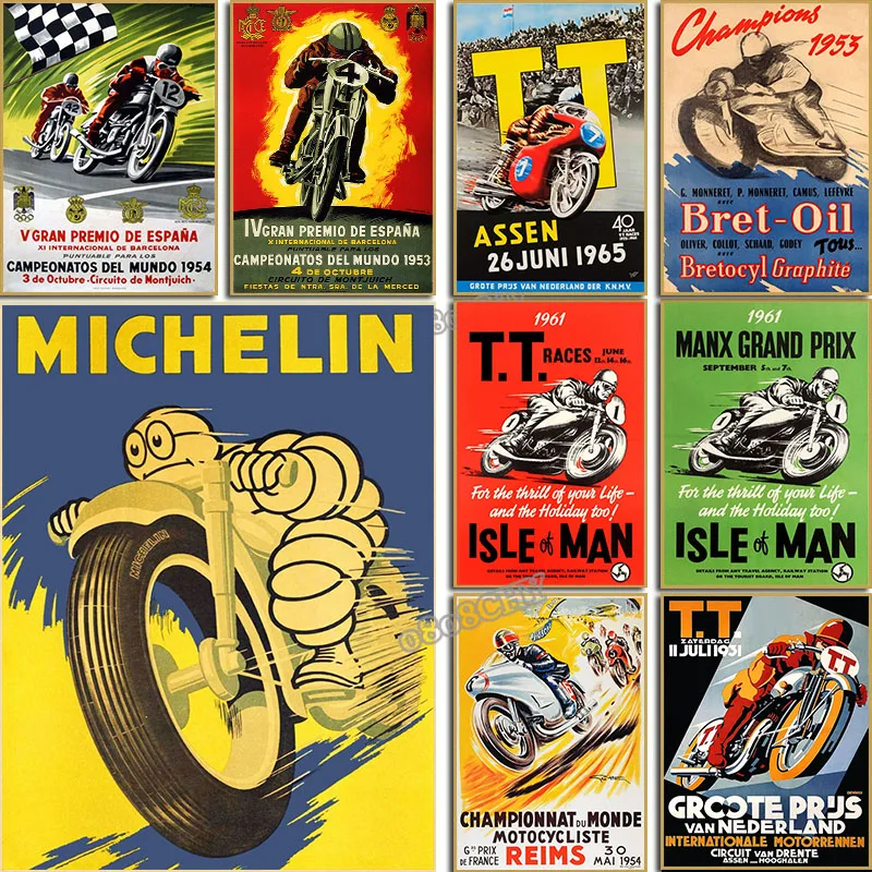 Vintage 24 Horas Motorcycle Ra – Interior Design Sketch recenzja i cena