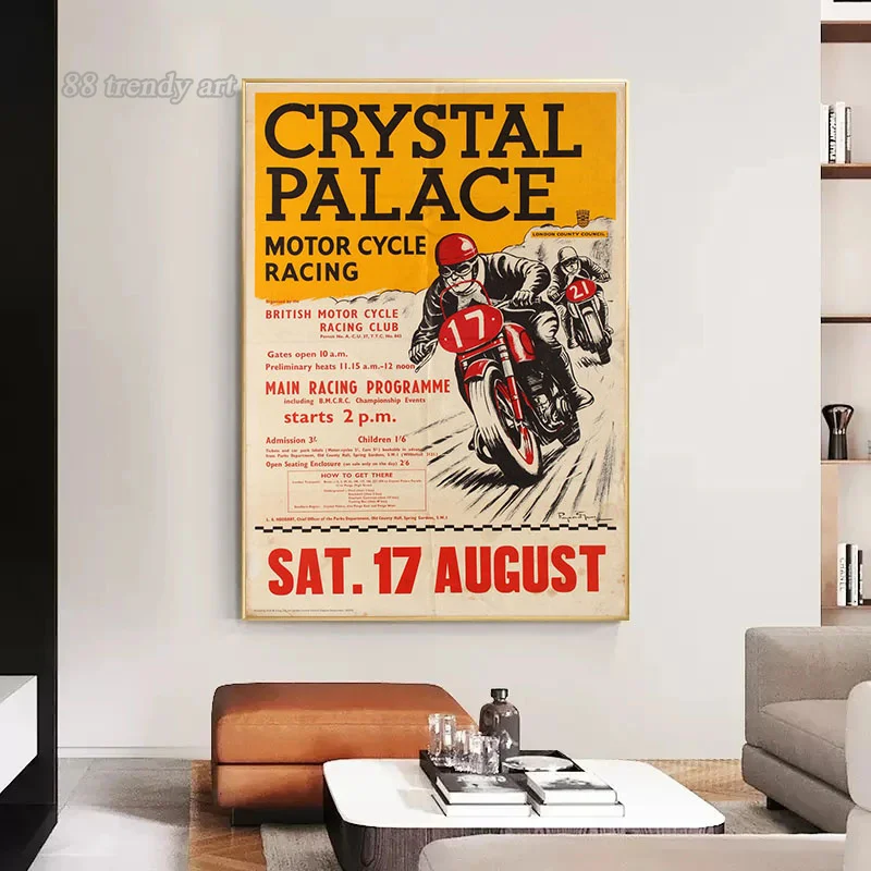 Vintage 24 Horas Motorcycle Ra – Interior Design Sketch recenzja i cena