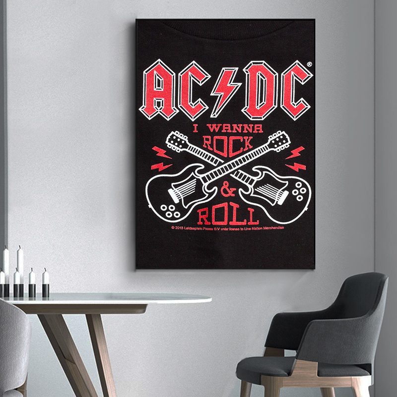 Zespół AC_DC na płótnie sztuka – Interior Design Sketch recenzja i cena