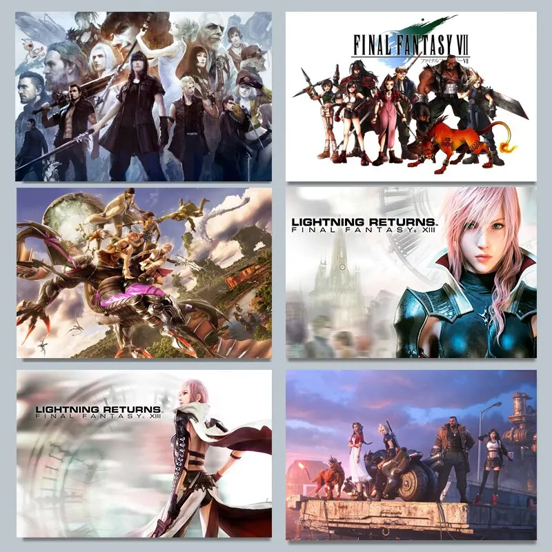 Plakat na płótnie Final Fantas – Interior Design Game recenzja i cena