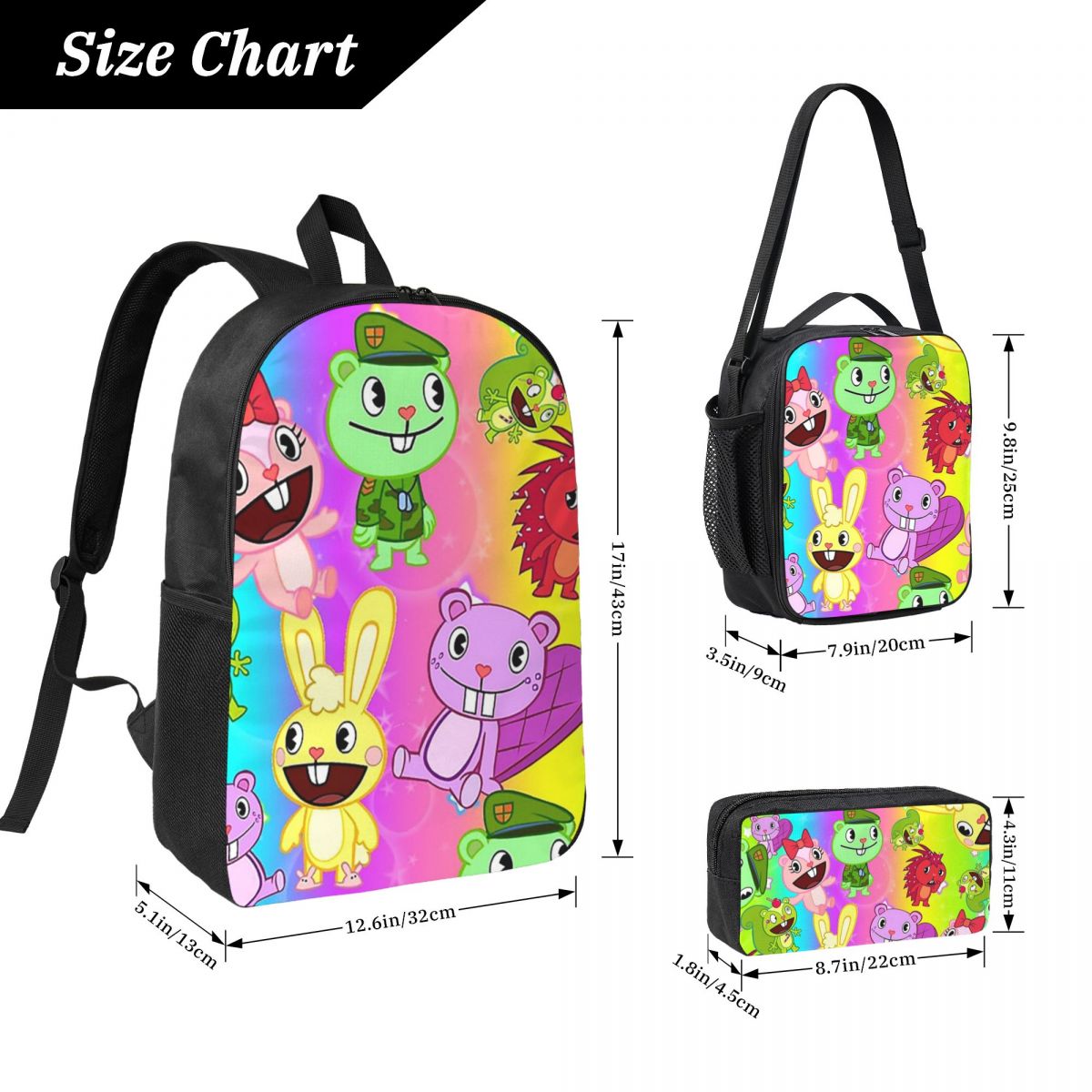 Plecak Happy Tree Friends dla  – Interior Design Journal recenzja i cena