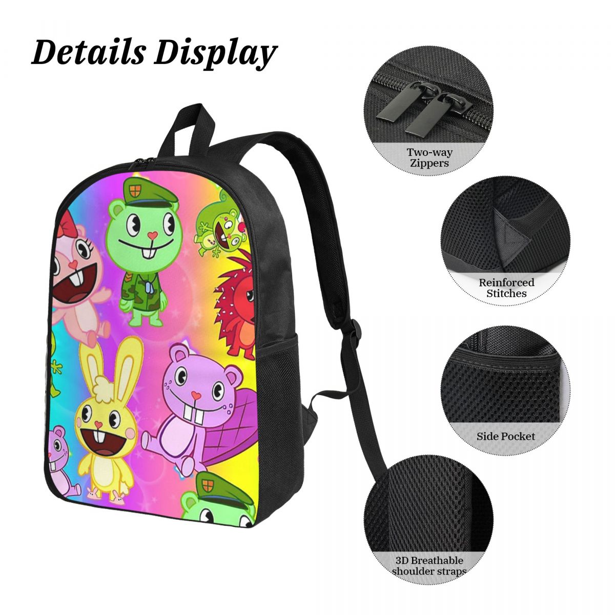 Plecak Happy Tree Friends dla  – Interior Design Journal recenzja i cena