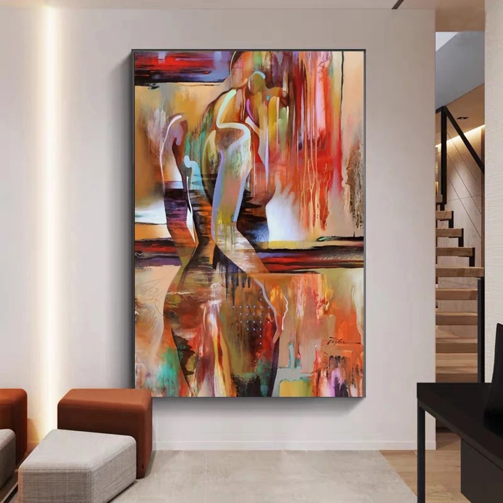 Abstrakcyjny Obraz Olejny Kobi – Interior Design Sketch recenzja i cena