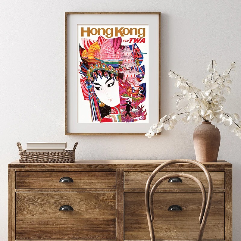 Podróż Retro Plakat Sztuka Mal – Interior Design Sketch recenzja i cena