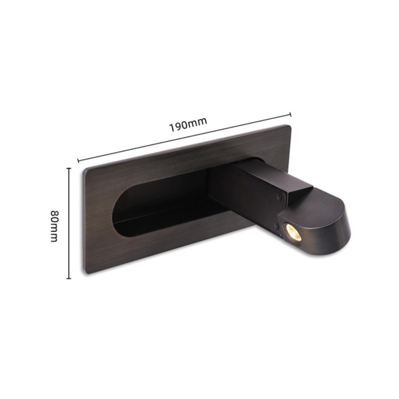 Wpuszczana lampa ścienna LED d – Engineering And Interior Design recenzja i cena