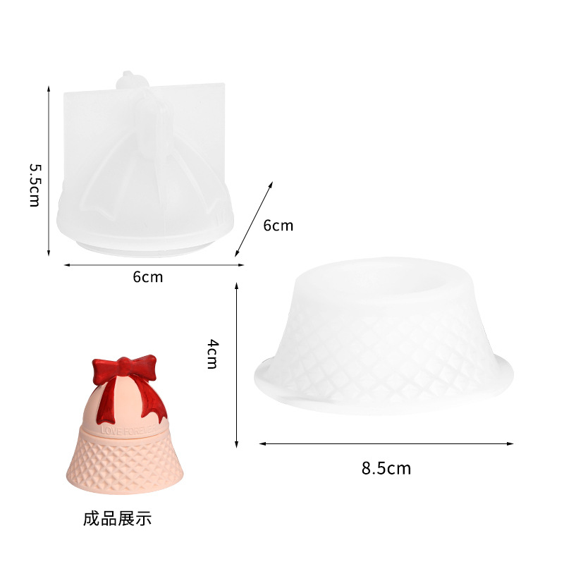 Forma silikonowa w kształcie d – Ceramic Candle Vessel recenzja i cena
