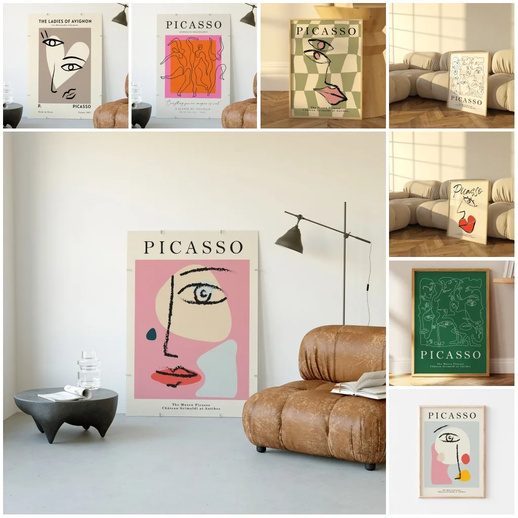 Picasso Exhibition Wall Art Pr – Interior Design Sketch recenzja i cena