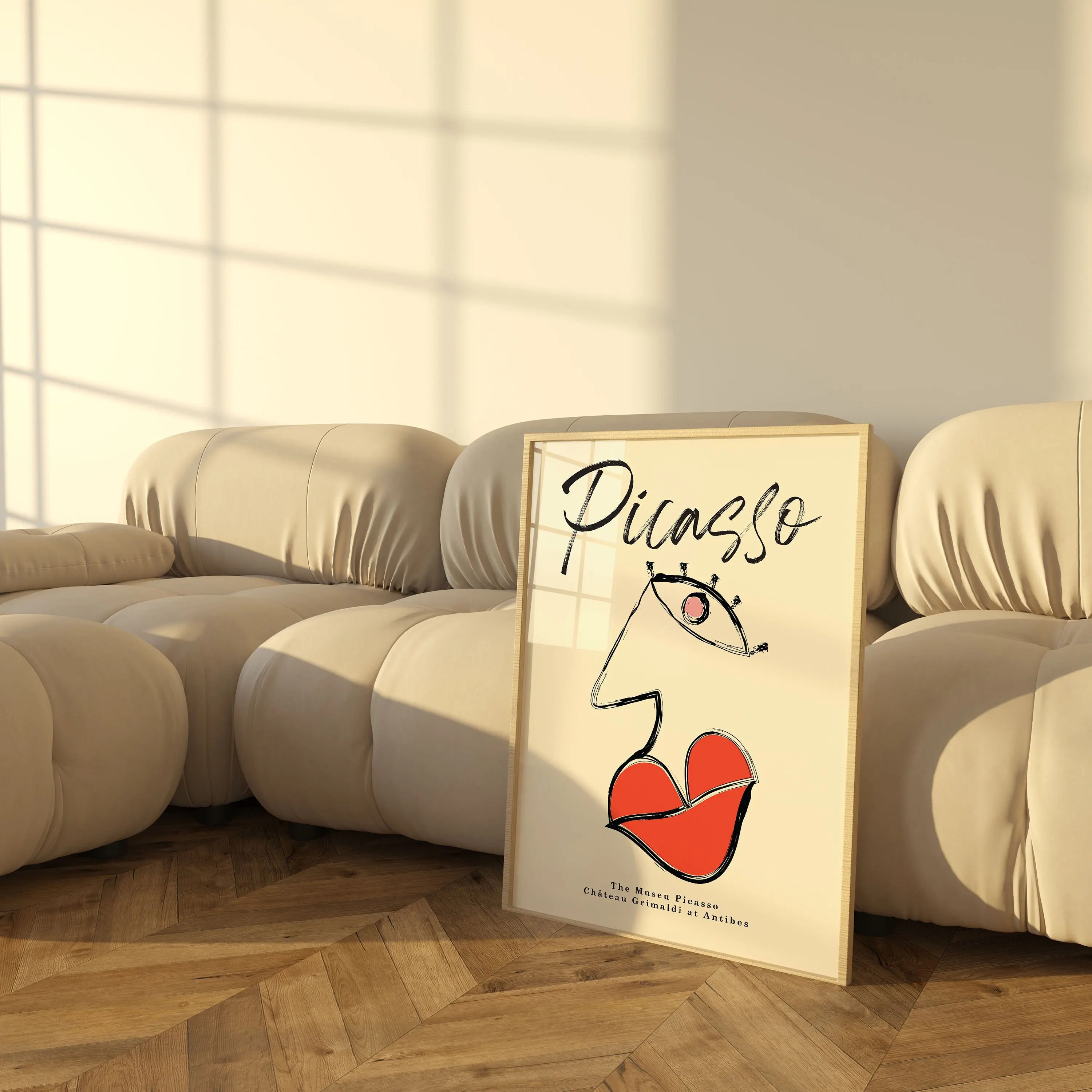 Picasso Exhibition Wall Art Pr – Interior Design Sketch recenzja i cena