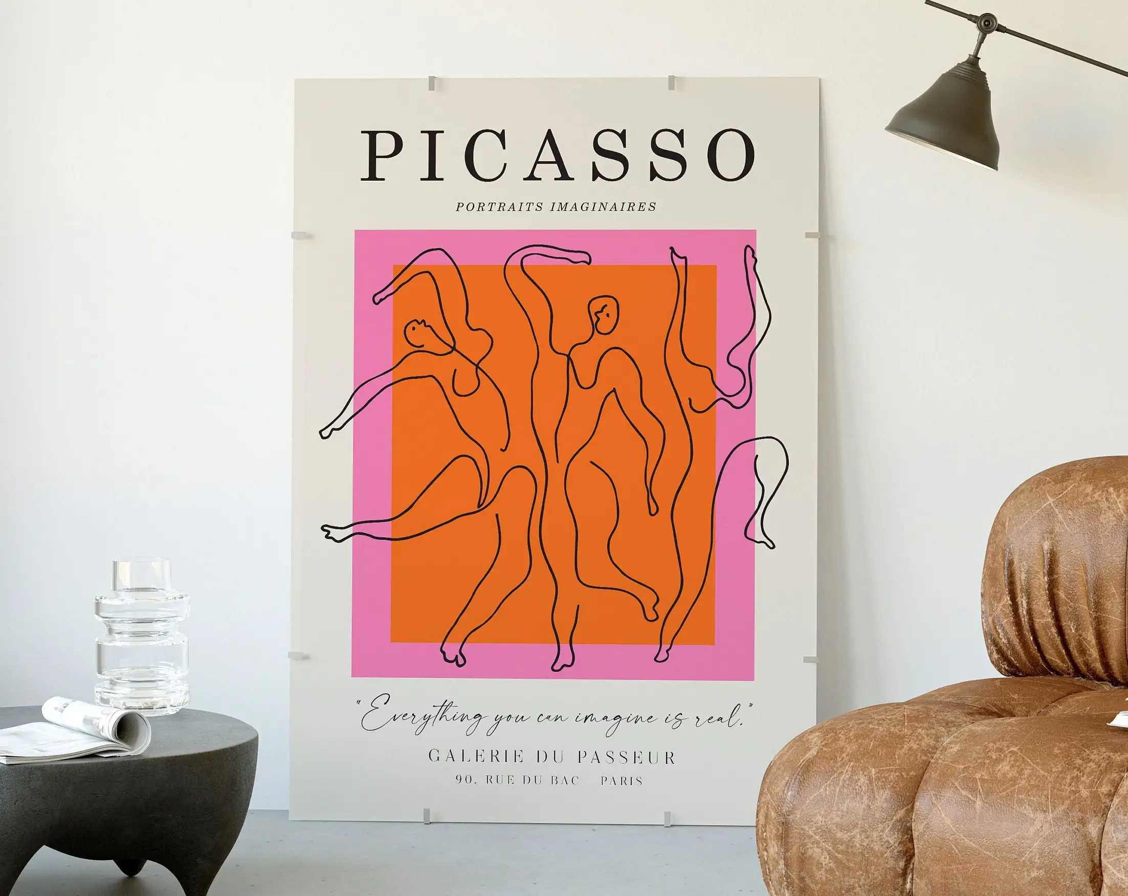 Picasso Exhibition Wall Art Pr – Interior Design Sketch recenzja i cena